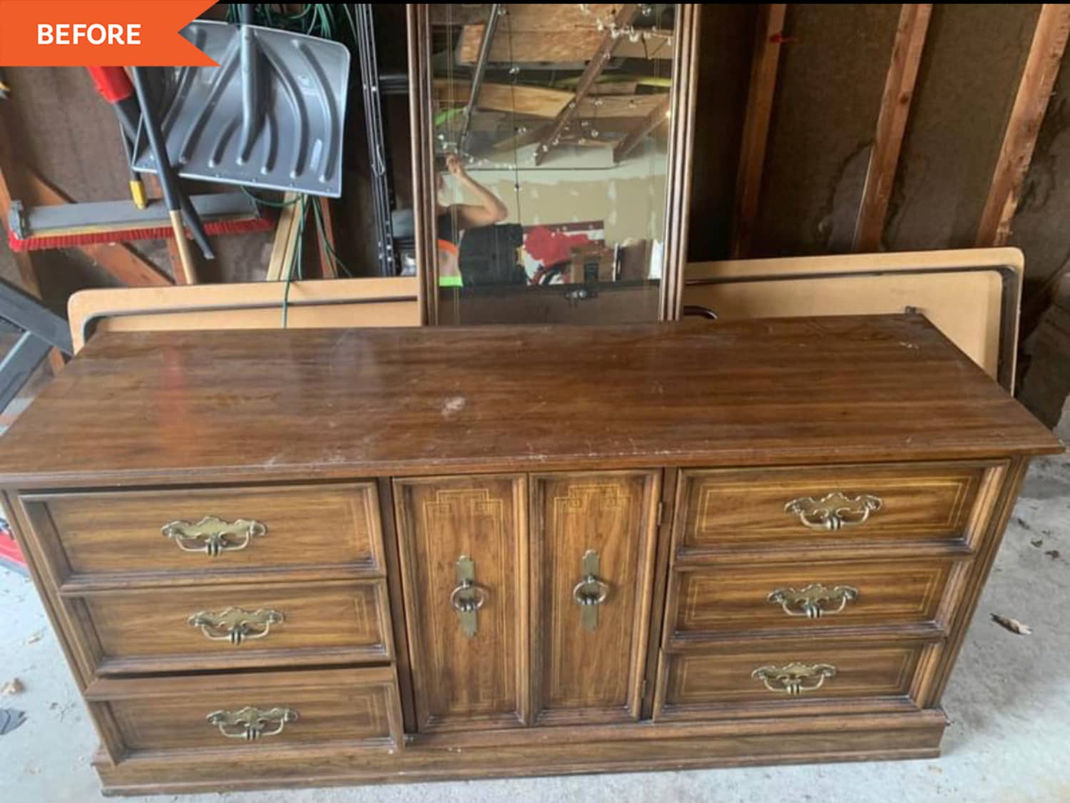 Dresser top in kitchen
